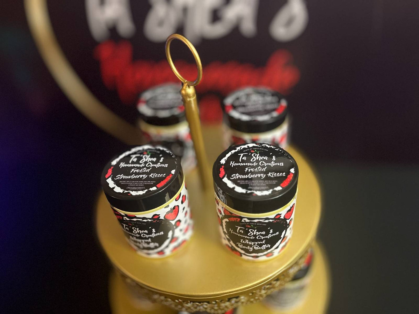 Whipped Body Butter "Frosted Strawberry Kisses" Scent